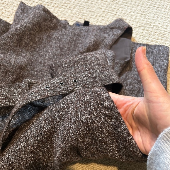 NWOT Banana Republic Factory Brown Tweed Sheath Dress - Picture 3 of 7